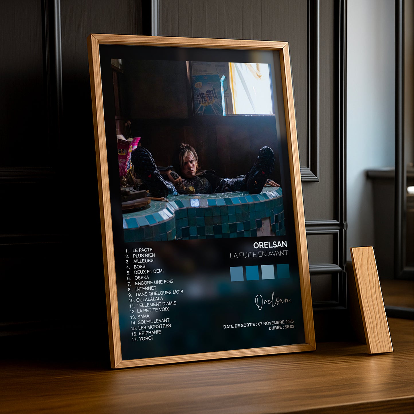 Cadre Photo Album - Orelsan La fuite en avant