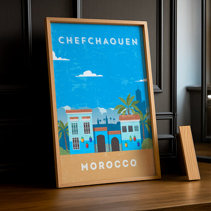 Chefchaouen Maroc - Poster