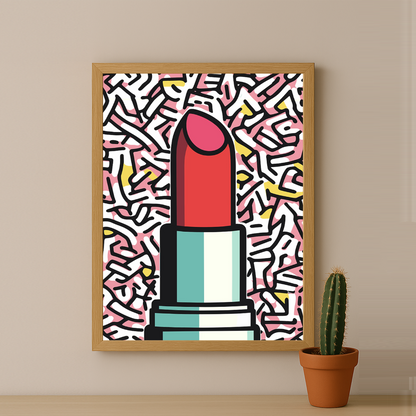 Cadre photo Keith Haring "Gloss"
