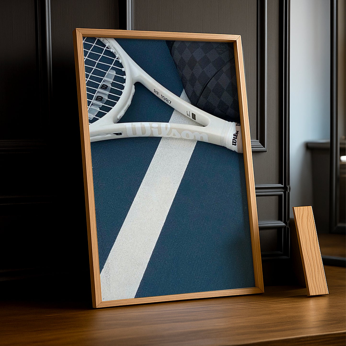 Cadre photo Tennis - Raquette Wilson