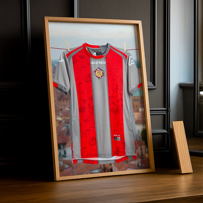 Poster Maillot Football - Cremonese Kit 25-26