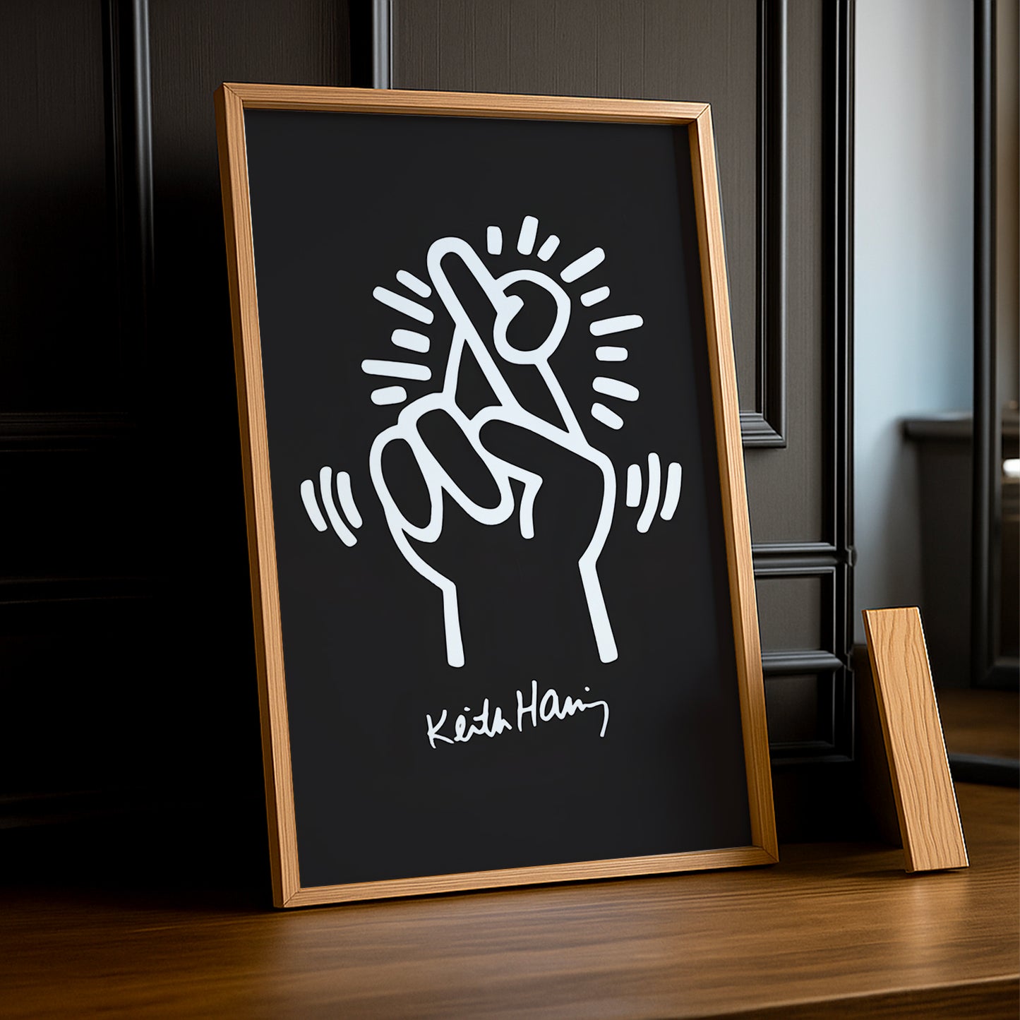 Cadre photo Keith Haring