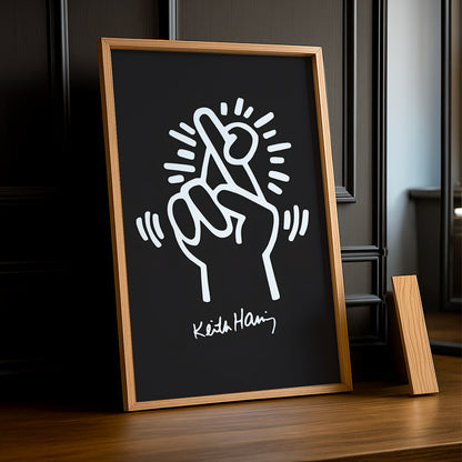 Cadre photo Keith Haring