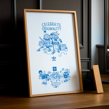 Cadre photo Adidas - Celebrate Originality
