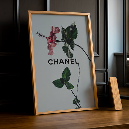 Poster Photo Chanel - Dessin