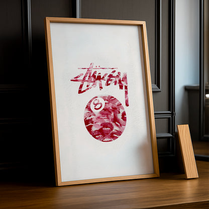 Cadre photo Stüssy Kiss