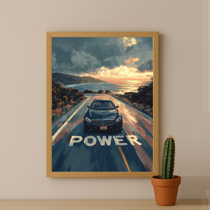 Mercedes Classe S - Poster