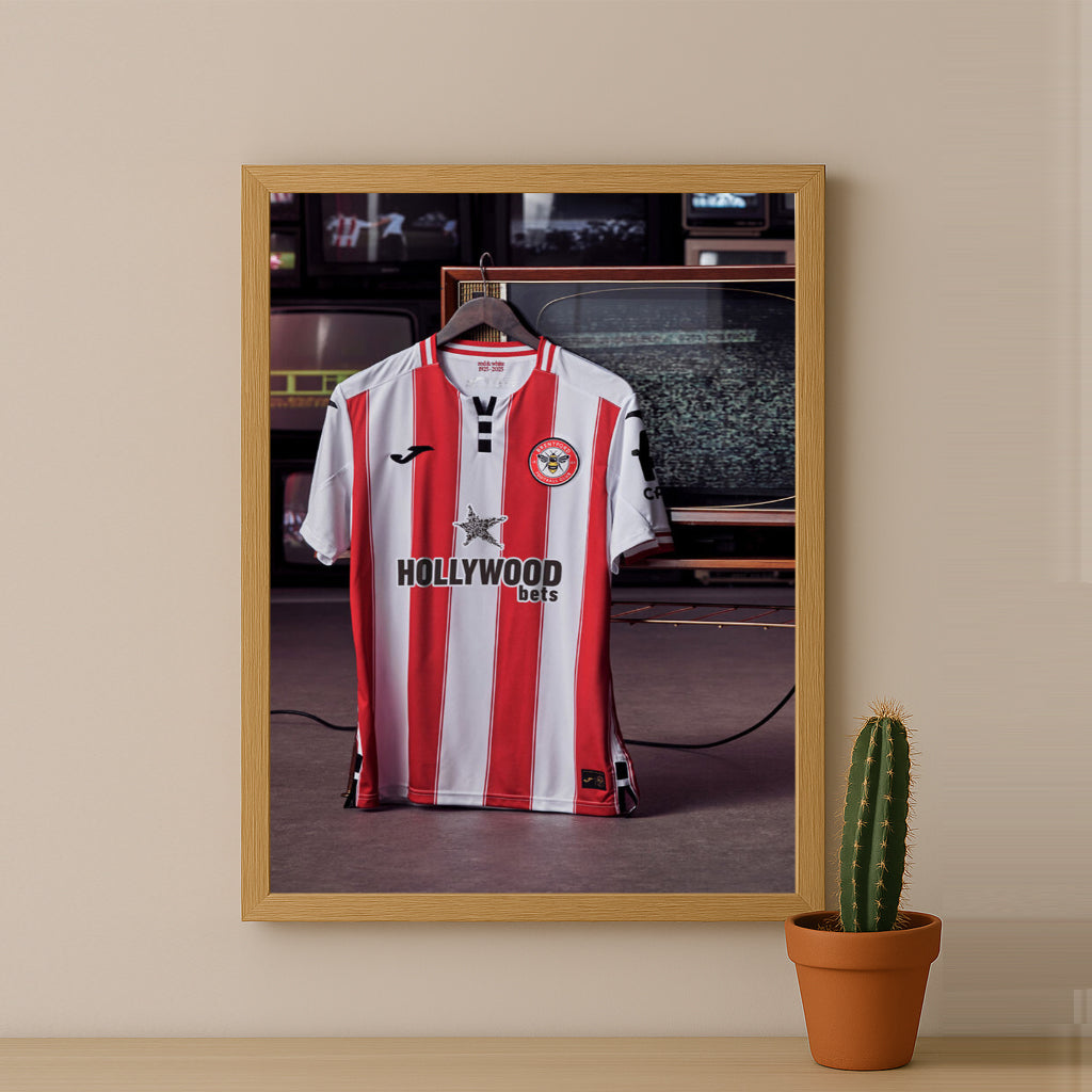 Cadre photo - Maillot Brentford 25-26