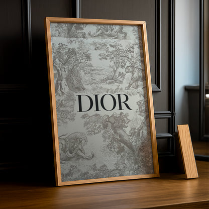 Cadre photo Christian Dior - Gris