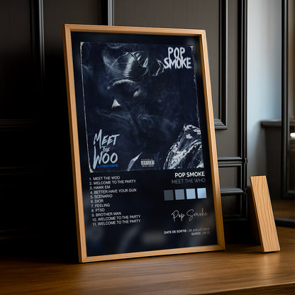Poster Pop Smoke - Album Meet The Who