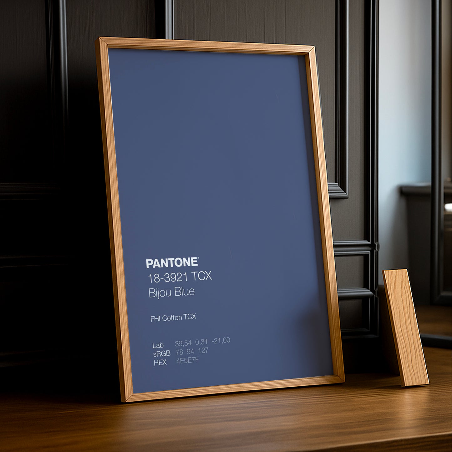 Cadre Photo Pantone - Bijou Blue