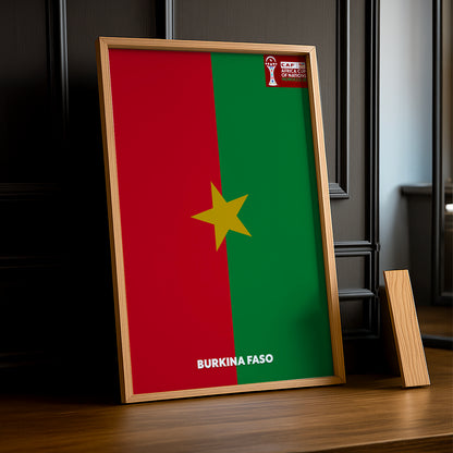 Cadre Photo CAN 2025 - Burkina Faso