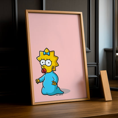 Cadre Photo Les Simpsons - Maggie Simpson