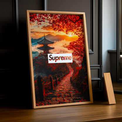 Poster Supreme - Japon