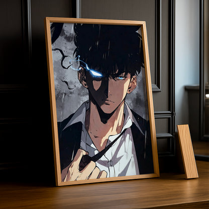 Cadre Photo Solo Leveling - Sung Jin Woo Eye