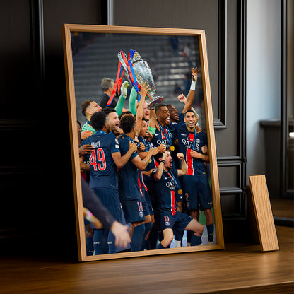 Cadre photo Paris Saint-Germain Célébration LDC
