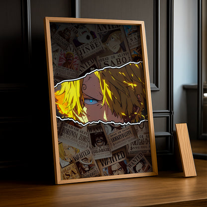 Cadre photo Sanji One Piece