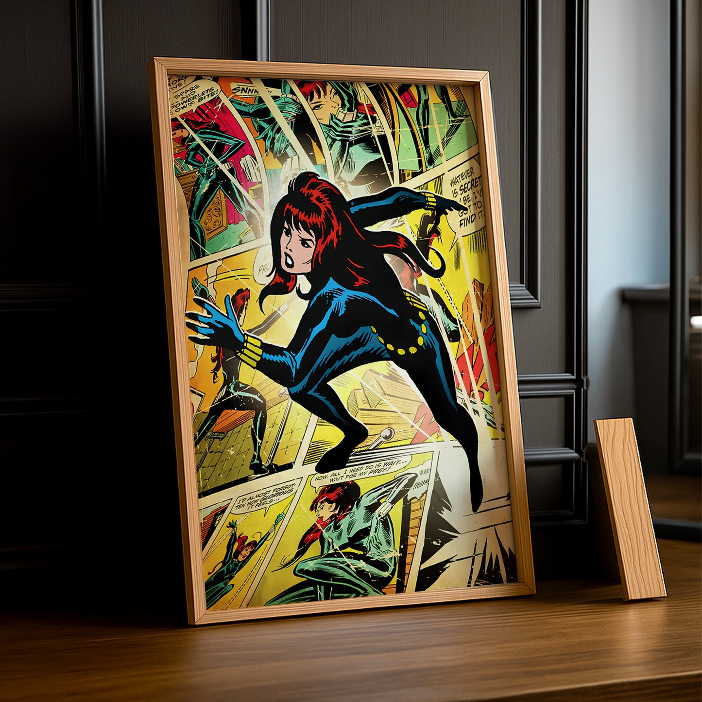 Cadre photo Black Widow Marvel