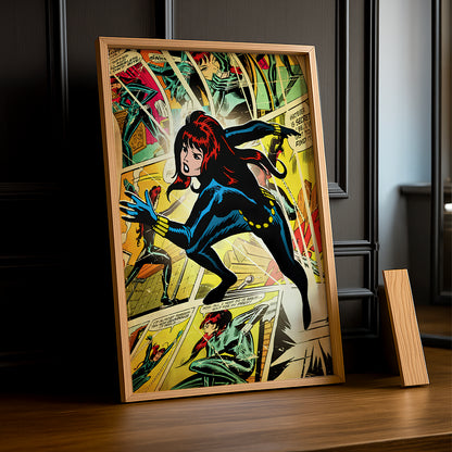 Cadre photo Black Widow Marvel