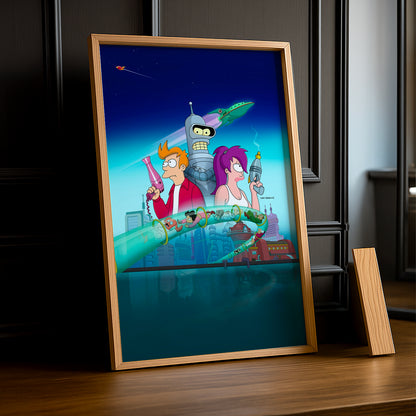 Cadre Photo Futurama - City
