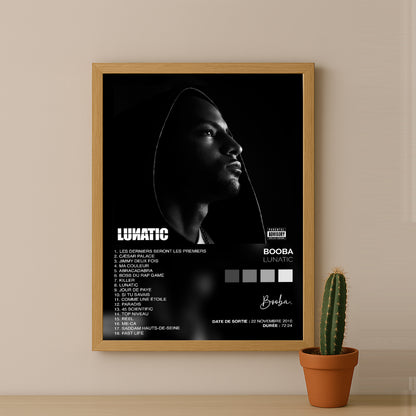 Poster - Album Booba Lunatic