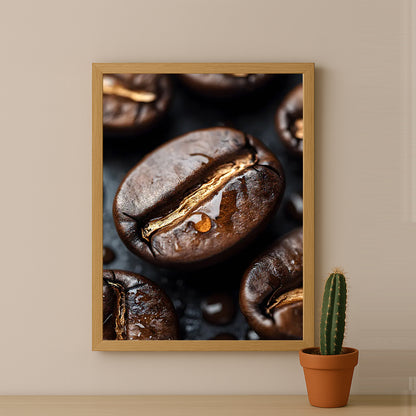 Cadre photo Coffee Lover - Graine de café