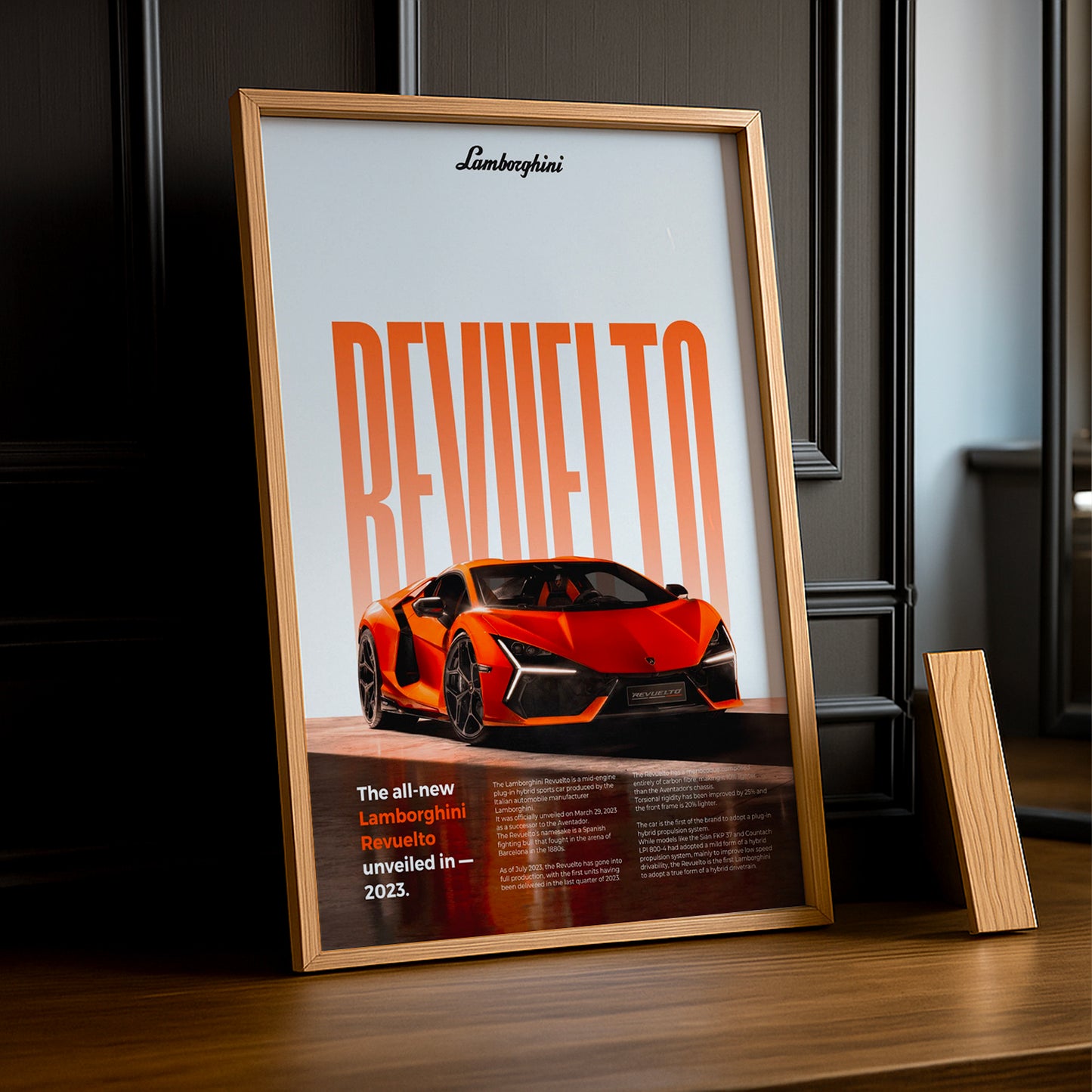Poster Voitures - Lamborghini Revuelto