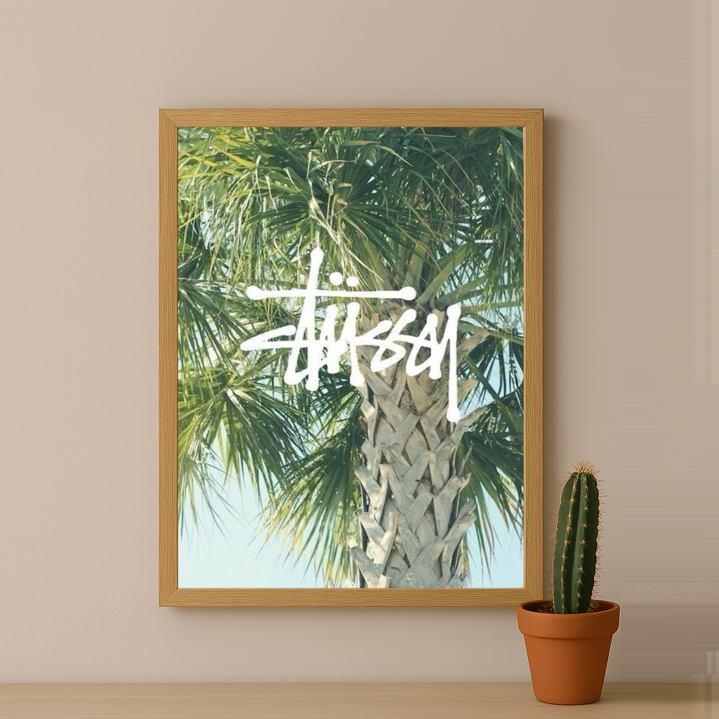 Stüssy Palmier - Poster