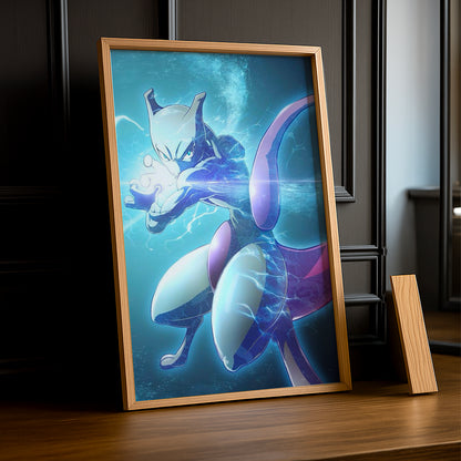 Cadre photo de Mewtwo Pokémon