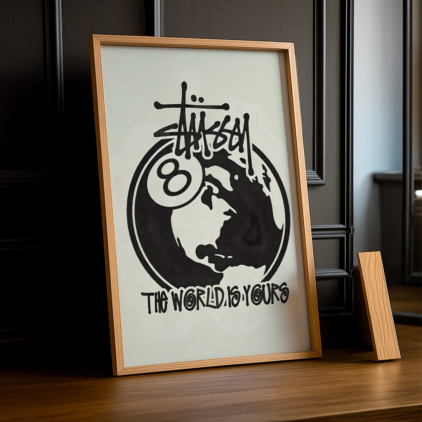 Poster Stüssy - The Worlds Is Yours