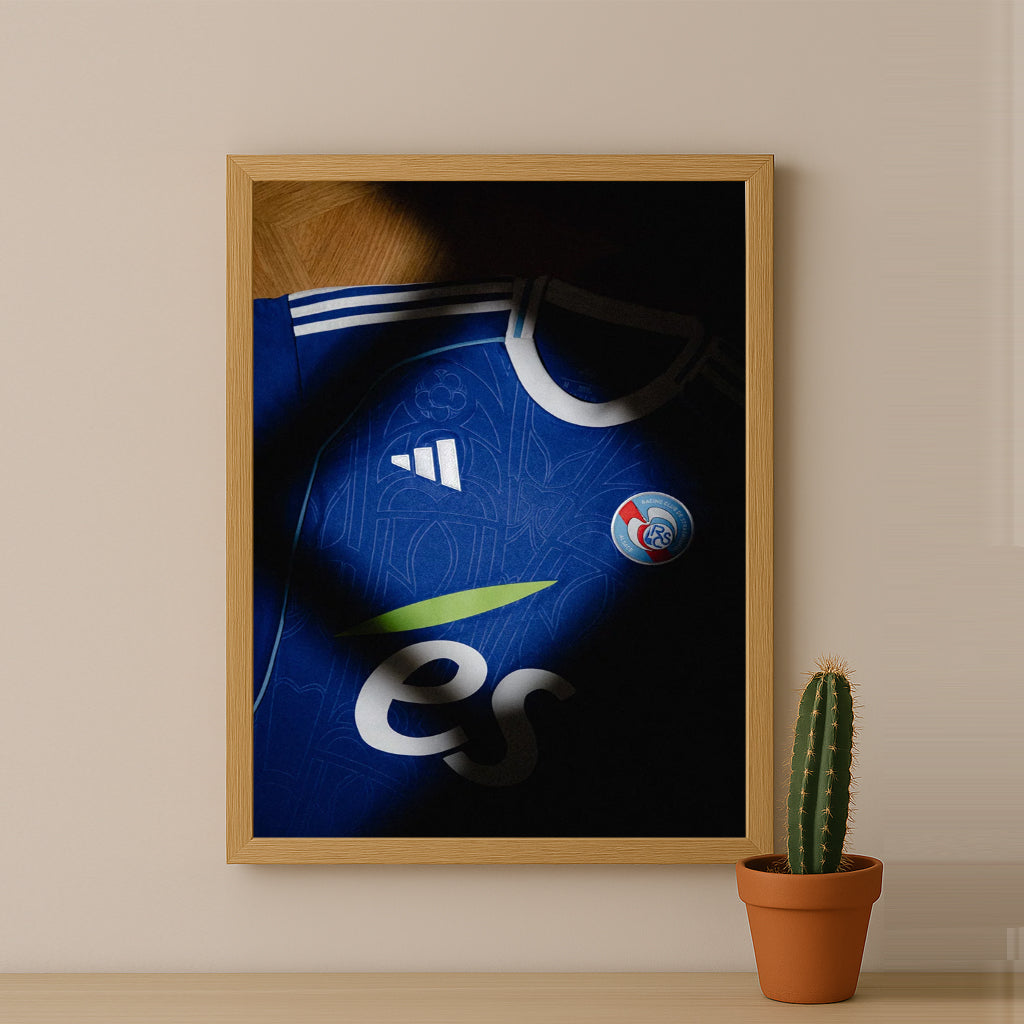 Cadre photo - Maillot FC Strasbourg 2026