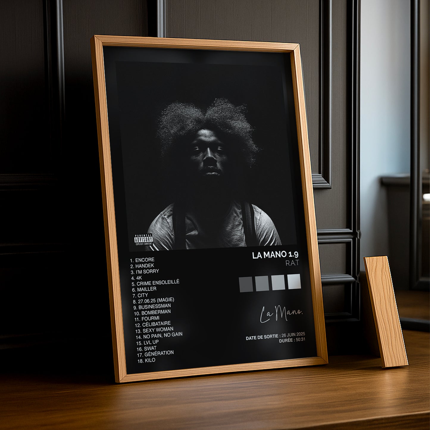 Cadre photo Album Musicaux - R.A.T de La Mano 1.9