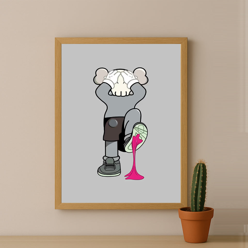 Cadre photo Kaws - Chewing-Gum