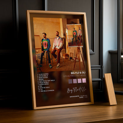 Cadre photo Album - Les autres c'est nous de BigFlo et Oli