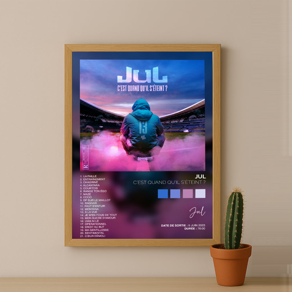 Poster Jul - Album C'est quand qu'il s'éteint ?