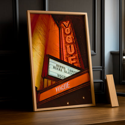 Poster Photo Vogue - Facade