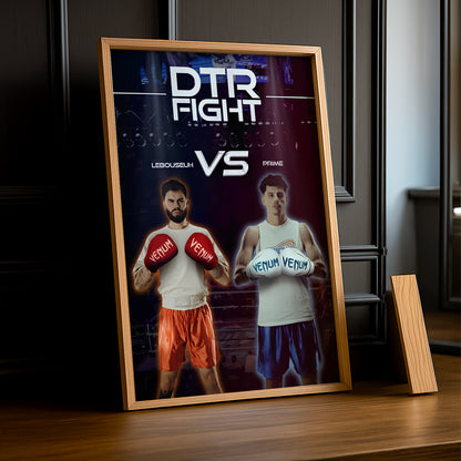 Cadre photo DTR Fight Lebouseuh vs Prime