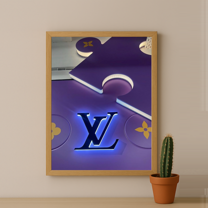 Cadre photo Louis Vuitton Puzzle