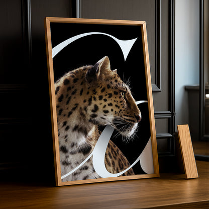 Cadre photo Cartier - "C" Panthère