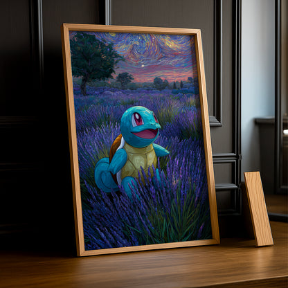 Cadre Photo Pokémon - Carapuce Aesthetic