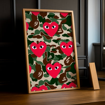 Cadre photo Comme des garçons