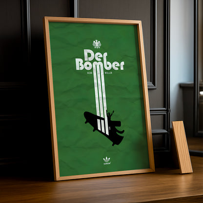 Cadre photo Adidas - Gerd Muller