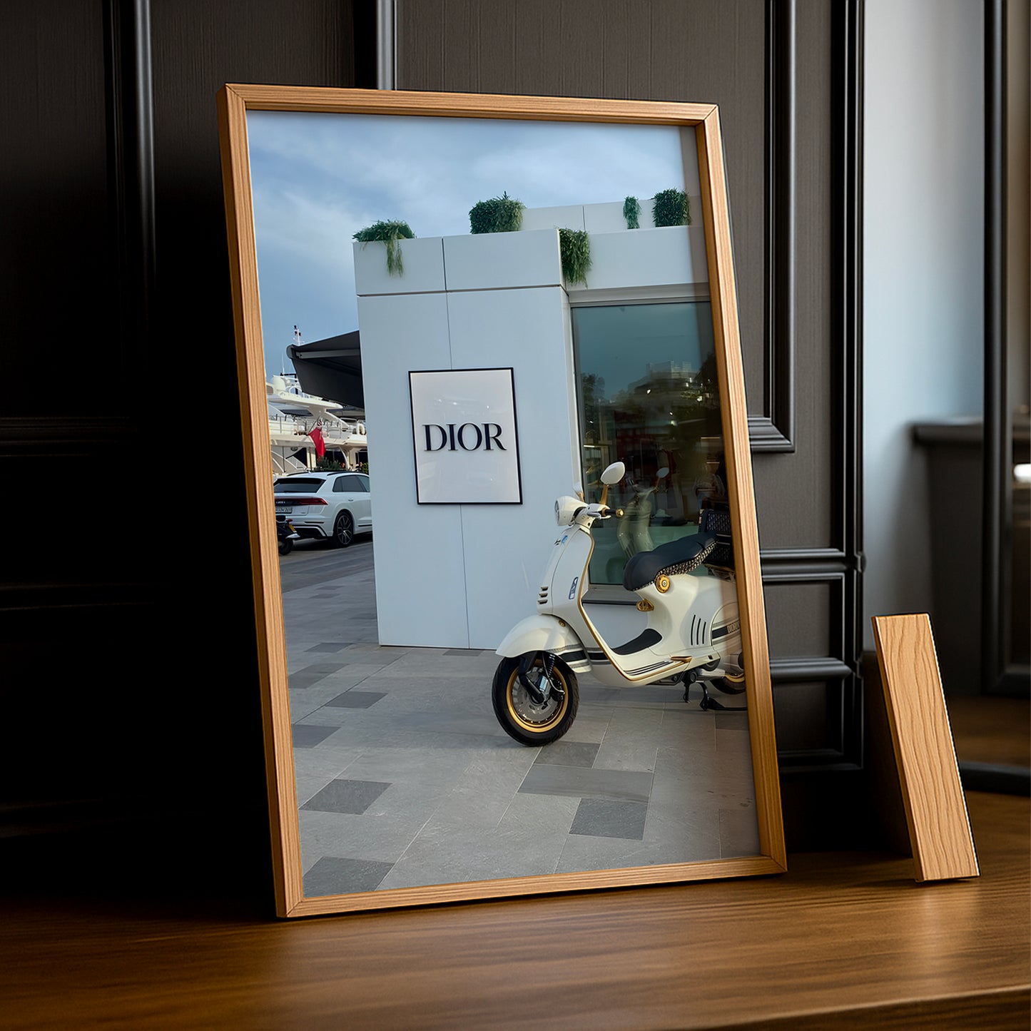 Cadre photo Dior Scooter