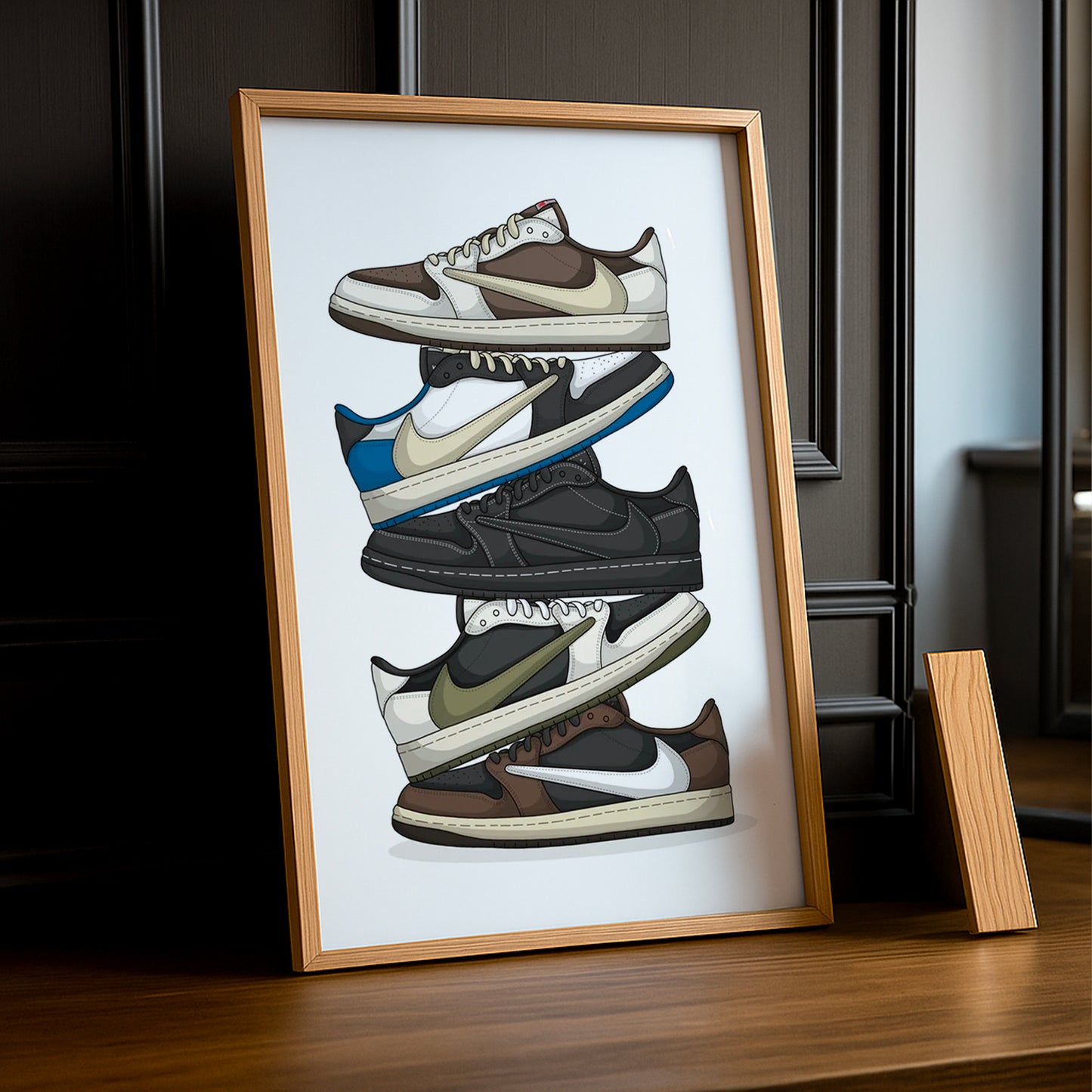 Cadre Photo Nike - Travis Scott Low