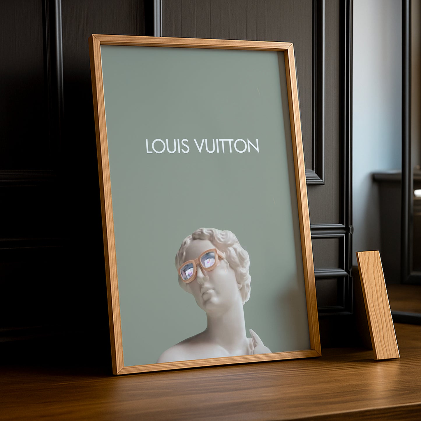 Cadre photo Louis Vuitton - Statue Glasses
