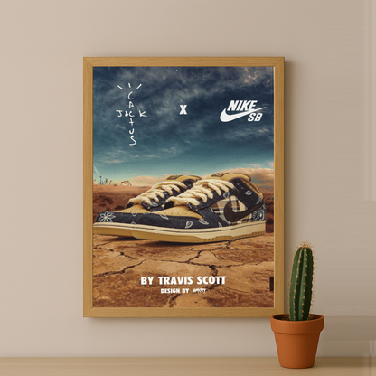 Poster Nike SB x Travis Scott