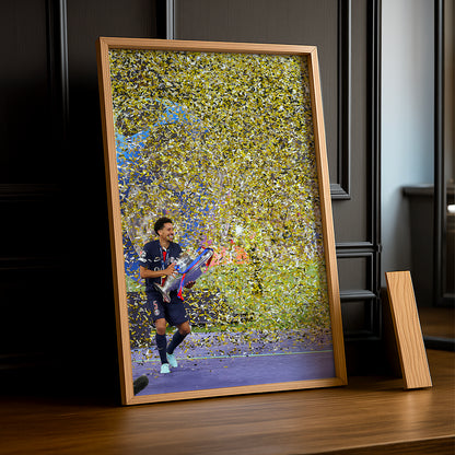 Cadre photo Marquinhos Champions League