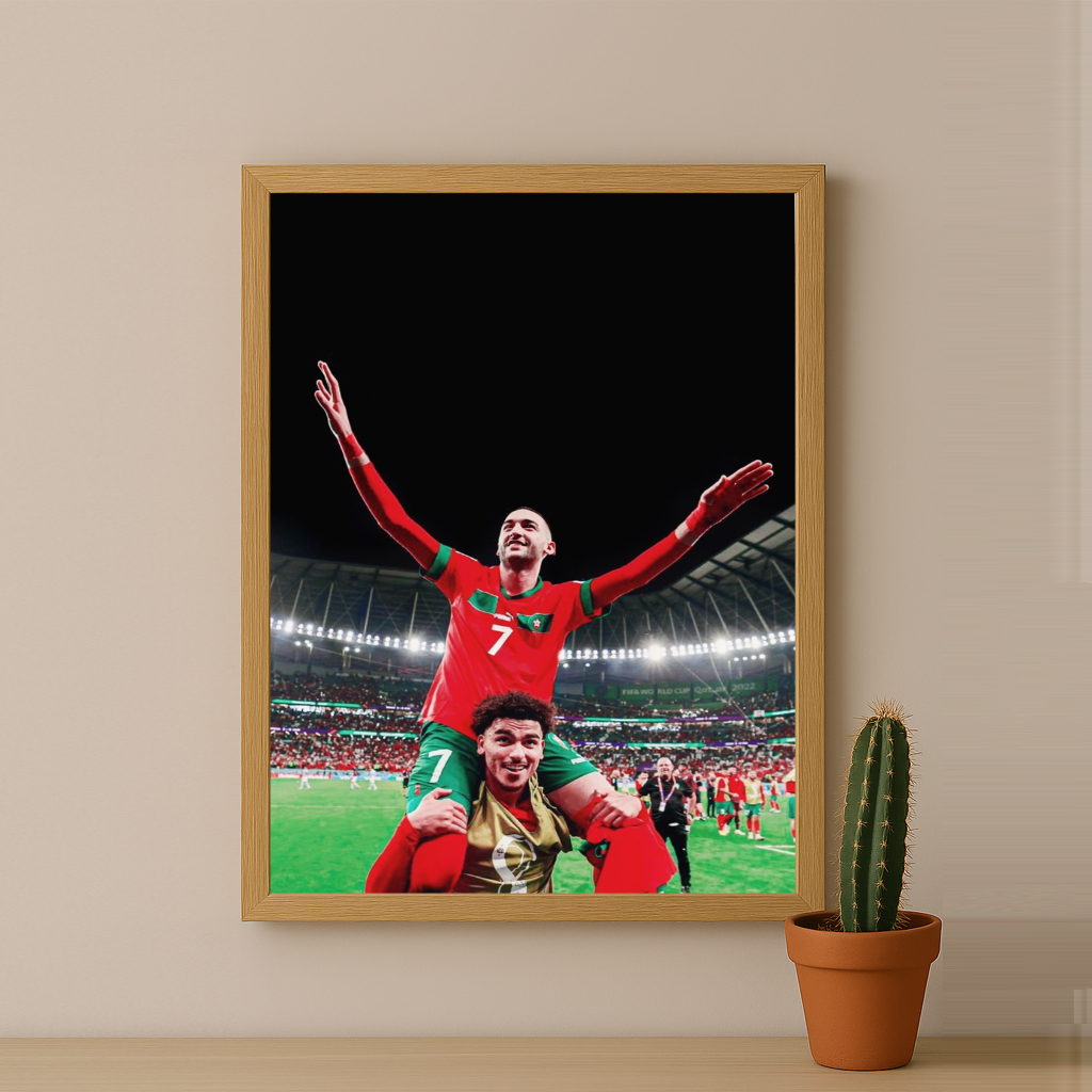 Maroc Foot - Cadre photo