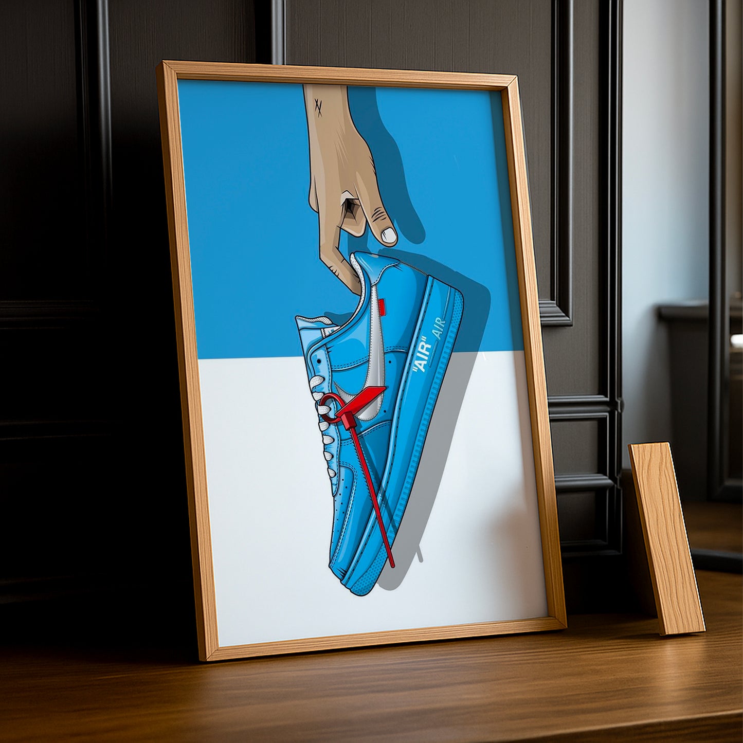 Cadre Photo Nike - Air Force One Blue