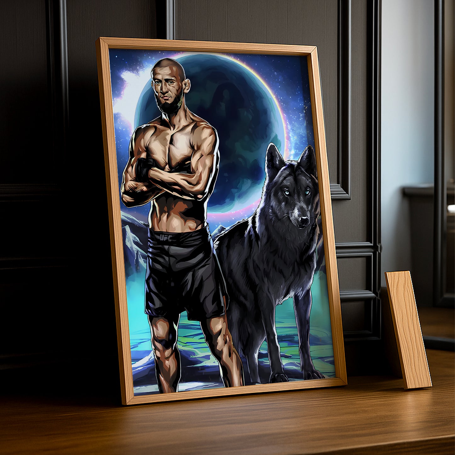 Poster UFC - Khamzat Chimaev Borz